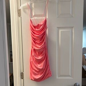 Amazon Pink Mini Dress